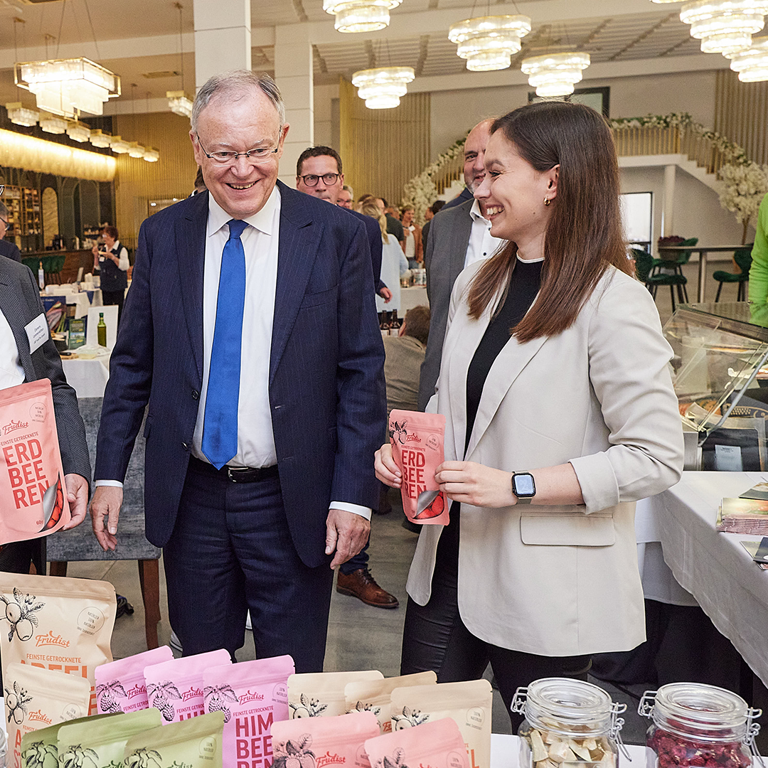 Besuch Stephan Weil bei Frudist