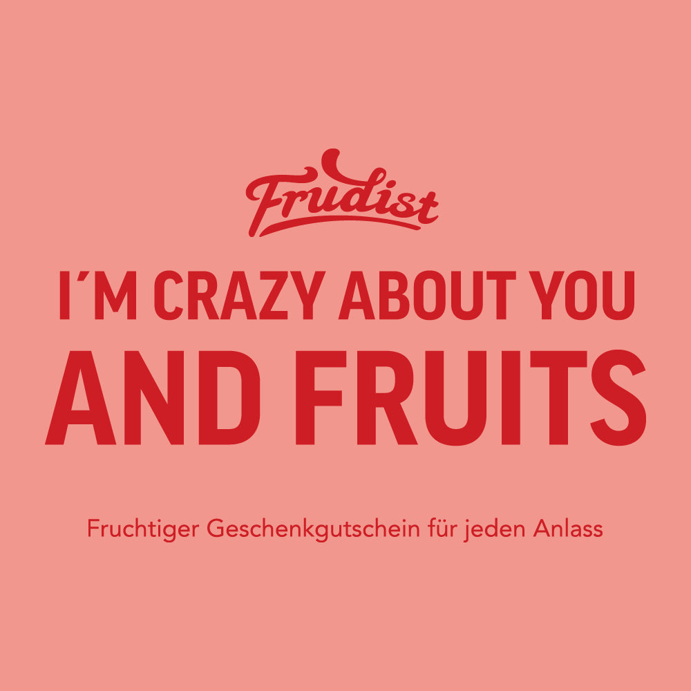 Gutschein für gefriergetrocknete Früchte