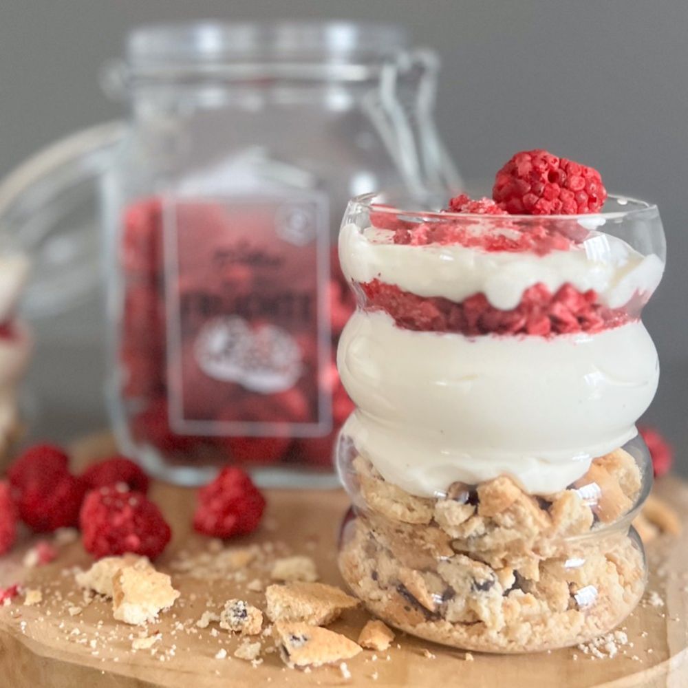 Low-Carb-Käsekuchen – lecker & gesund, im Glas serviert