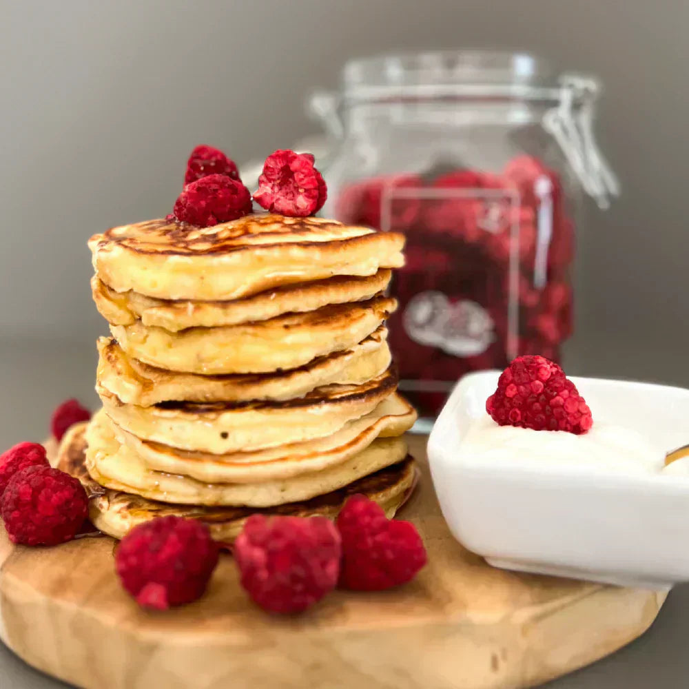 Pancakes mit Früchten Rezept