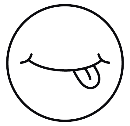 Frudist Icon Mund im Kreis