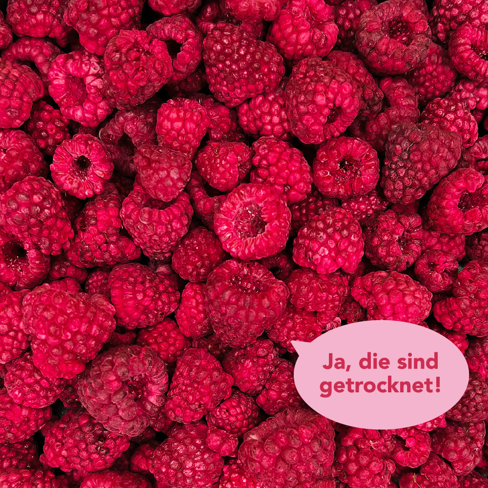 frisch gepflückte himbeeren aufbewahren Gefriergetrocknete Himbeeren kaufen – snackbereit – Frudist